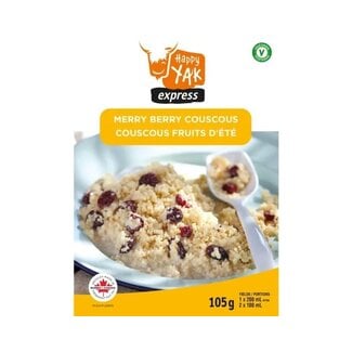 HAPPY YAK Couscous Fruits D'Été Happy Yak 105G