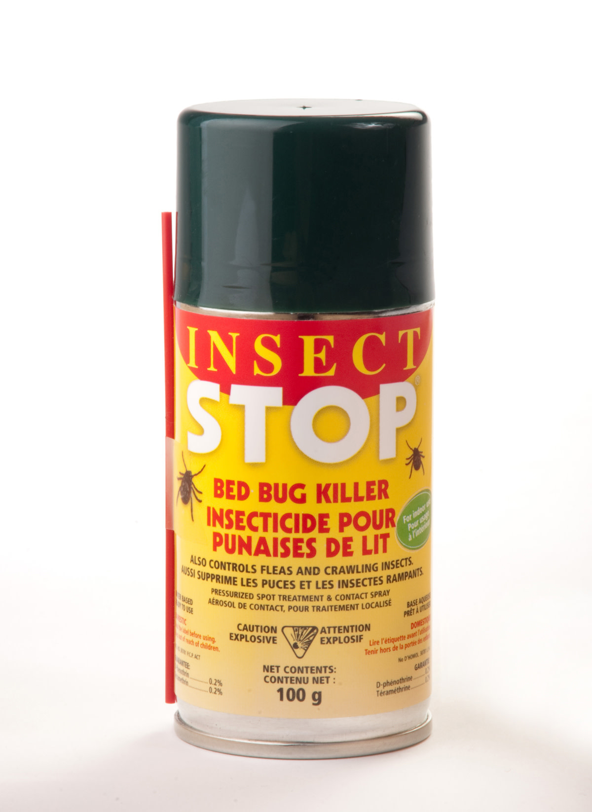 Insecticide Insect Stop Pour Punaise De Lit 100G - Pronature ...