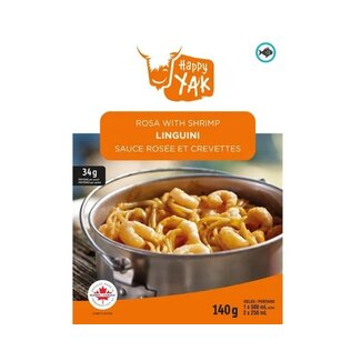 HAPPY YAK Linguini Sauce Rosée Et Crevettes Happy Yak 170G
