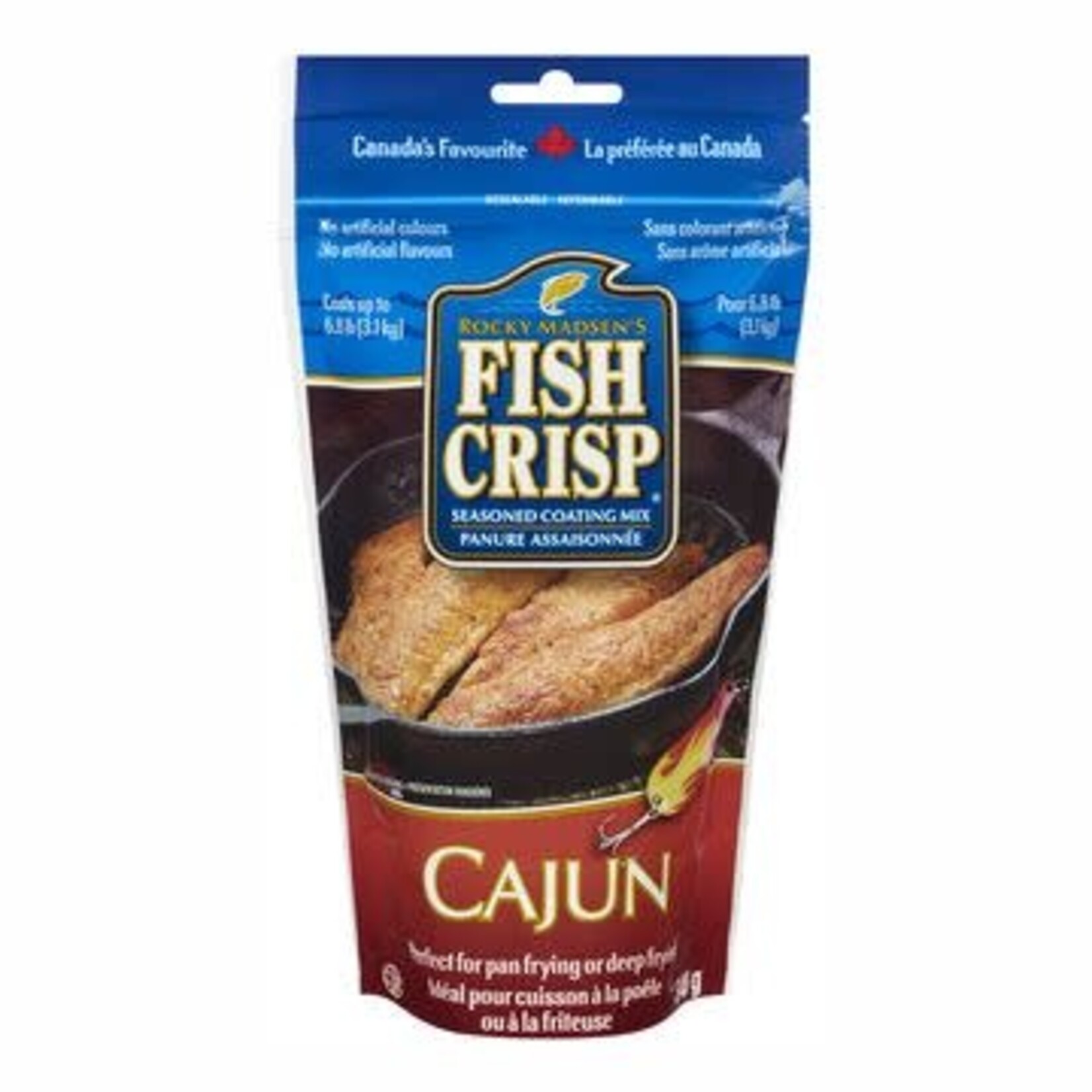FISH CRISP Panure Assaisonnée Fish Crisp Cajun 340G