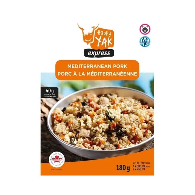 Porc À La Méditerranéenne Happy Yak 180G