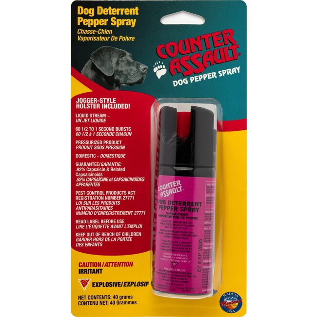 Counter Assault 40G Pink Dog Repellent