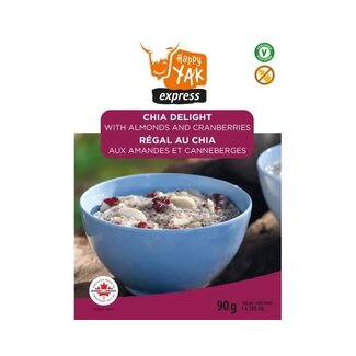 HAPPY YAK Happy Yak Chia Delight With Almonds And Cranberries 900G