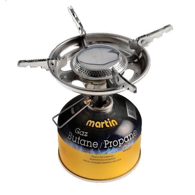 Réchaud Martin Msi12L Réglable Isobutane 12000 Btu