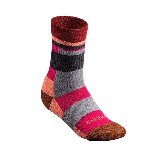 Coldfield Crew Mtx Socks Red/Grey/Peach