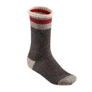 ALPER Alper Montana Alpaca Thermal Striped Socks Gray
