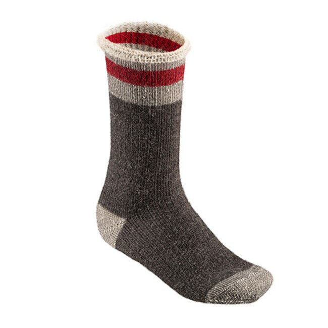 Alper Montana Alpaca Thermal Striped Socks Gray