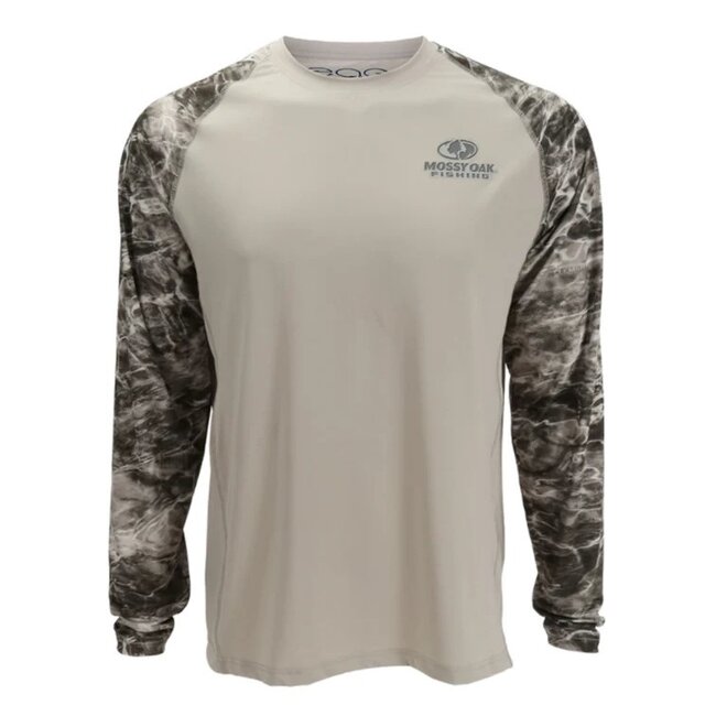 Chandail À Manches Longues Mossy Oak Performance Homme Gris