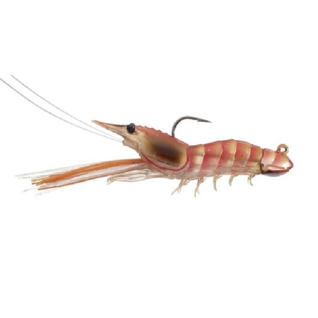 Live Target Fleeing Shrimp Jigs 3-1/2'' 3/8Oz 2/Pkg