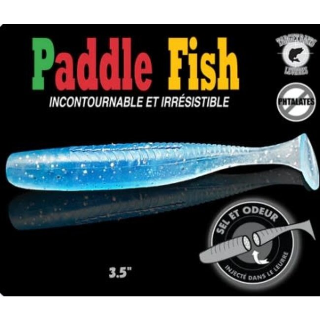 Target Baits Paddle Fish Jigs 3-1/2'' 6/Pkg