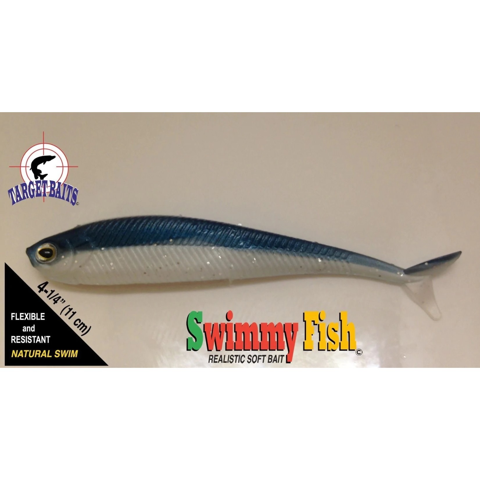 Jigs Target Baits Swimmy Fish 4-1/4'' 6/Pqt - Pronature Plessisville -  Pronature Victoriaville