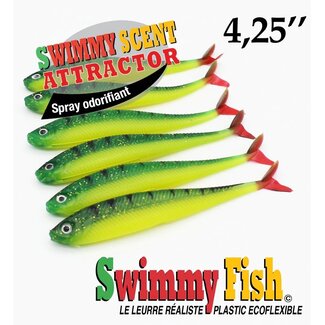 TARGET BAITS Target Baits Swimmy Fish Jigs 4-1/4'' 6/Pkg