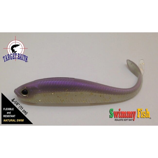 Target Baits Swimmy Fish Jigs 4-1/4'' 6/Pkg