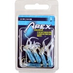 APEX JIGS APEX TUBES 1-1/2" 5/PQT