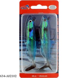 ETIC Etic Soft Body Baits Jigs 15 Cm 2/Pkg