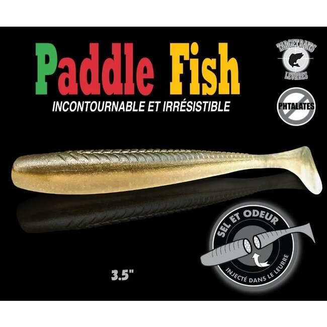 Target Baits Paddle Fish Jigs 3-1/2'' 6/Pkg