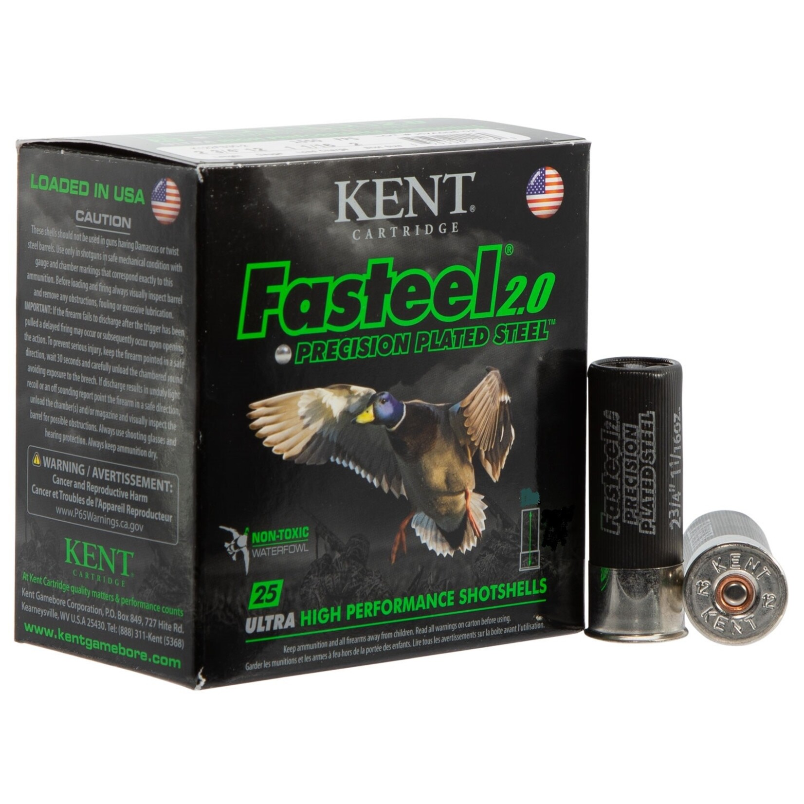 KENT Munitions Kent Fasteel 2.0 Cal.12 3" #Bb 1-1/4Oz
