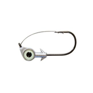 Z-MAN Z-Man Weedless Eye Jighead 1/4Oz Glow 3/Pkg