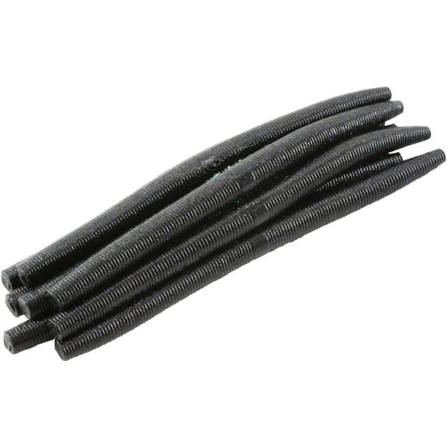 Savage Gear Armor Tube Worm Jigs 5-1/2'' Black/Blue 8/Pkg