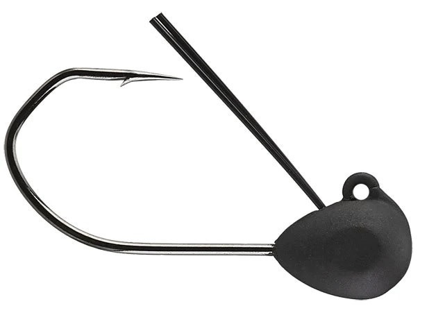 thumbnail image 2 of 15 Owner Ultra Head 1/16 Oz #4 Weighted Worm Hooks + Bonus Patch - Saltwater/Freshwater 2 of 6