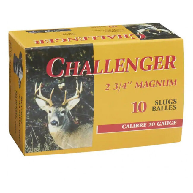 Challenger Slug Ammo Cal.20 2-3/4" 7/8 Oz