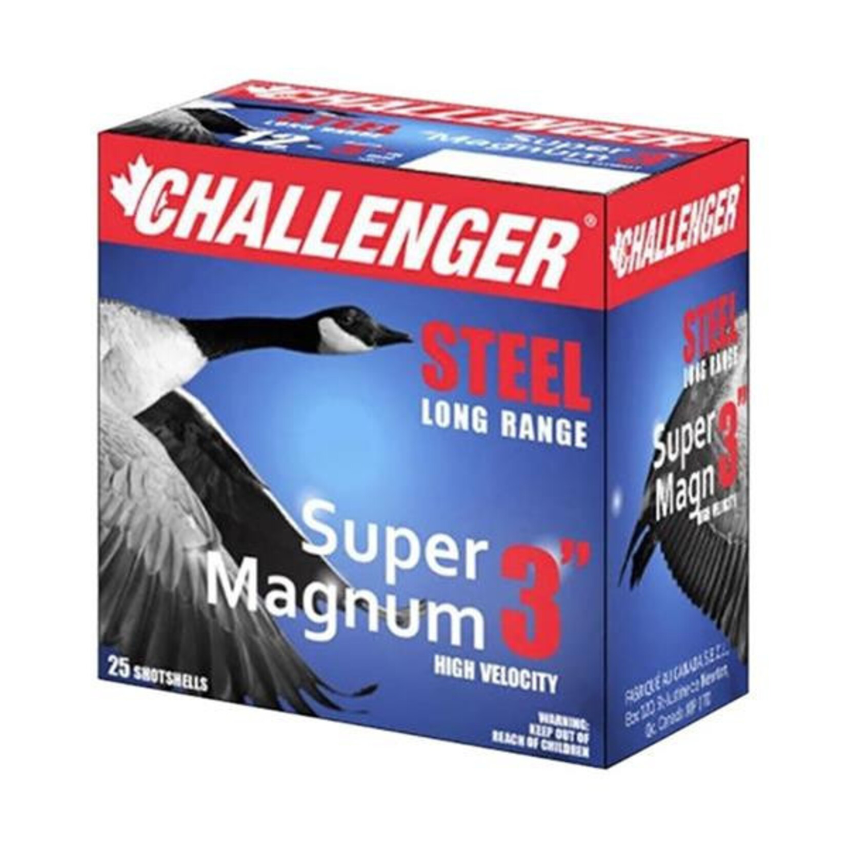 CHALLENGER Munitions Challenger Super Magnum Acier Cal.12 3" #Bbb 1-1/4 Oz