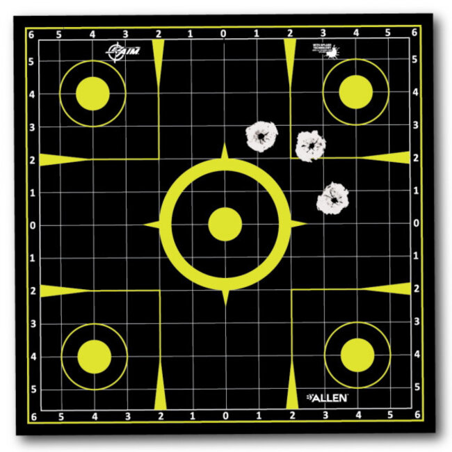 Cible Papier En Rouleau Allen Ez-Aim Pull-N-Shoot 8/Pqt