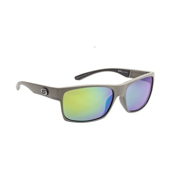 Strike King Catawba Sunglasses Khaki Mat/Green Mirror