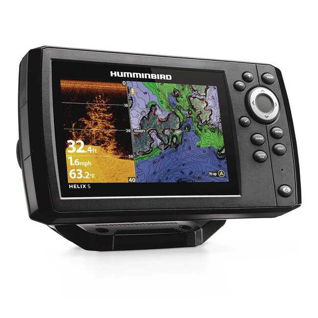 Humminbird Helix 5 Chirp DI GPS G3 Sonar+ Lakemaster Map