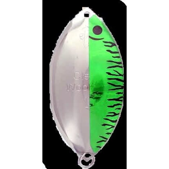 Cuillère Etic Clear Wobbler #1 Nickel