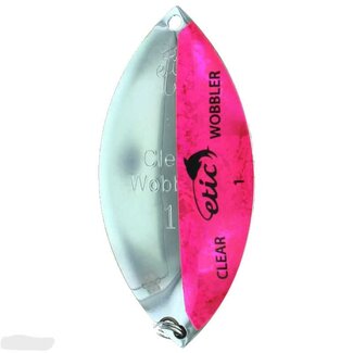 ETIC Cuillère Etic Clear Wobbler #1 Nickel