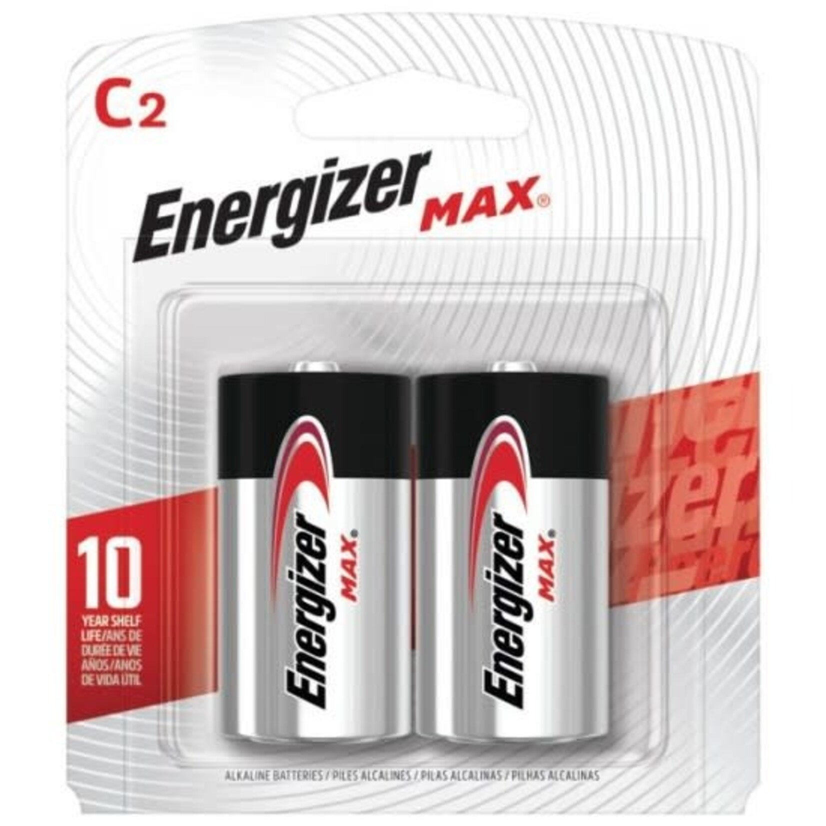 ENERGIZER Pile Energizer Max C 2/Pqt