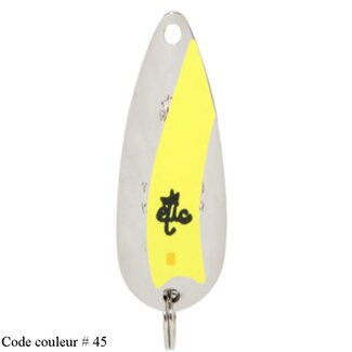 ETIC Etic Toronto Wobbler Spoon 3" Nickel Wave