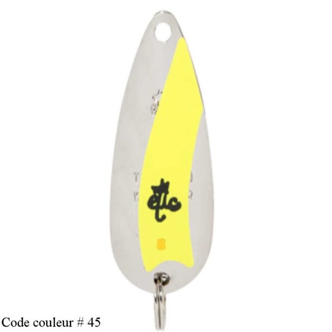 Cuillère Etic Toronto Wobbler 3" Nickel Vagué