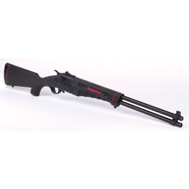 Carabine/Fusil Savage 42 Combiné Synthétique Cal.22 LR / 410 Noir