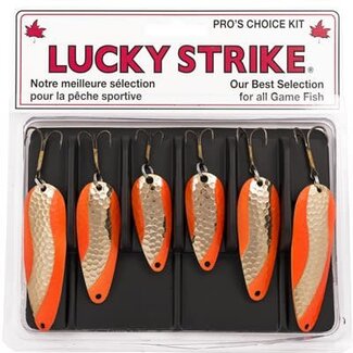 LUCKY STRIKE Cuillères Lucky Strike Toronto Wobbler 6/Pqt