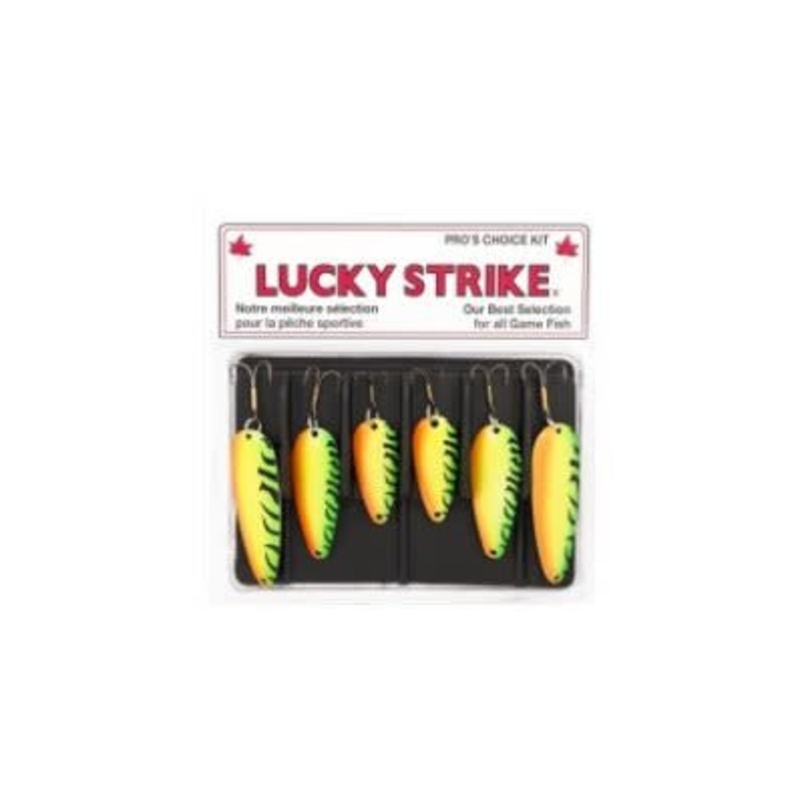 LUCKY STRIKE Cuillères Lucky Strike Toronto Wobbler 6/Pqt