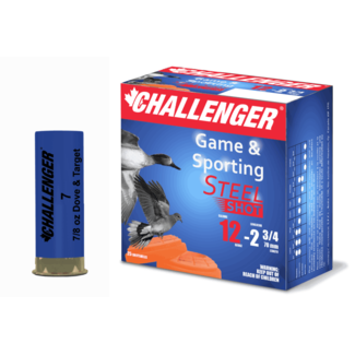 CHALLENGER Munitions Challenger Steel Shot Cal.12 2-3/4 #7 7/8Oz