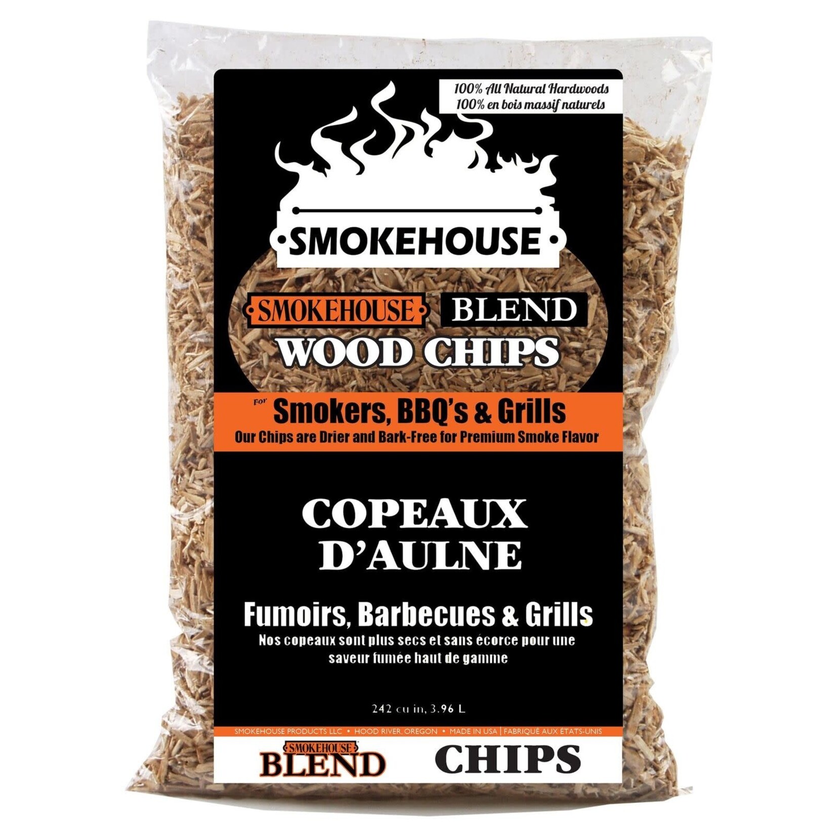 Copeaux De Bois Mélange Smokehouse Pour Fumoirs/Barbecue&Grills 3.96L