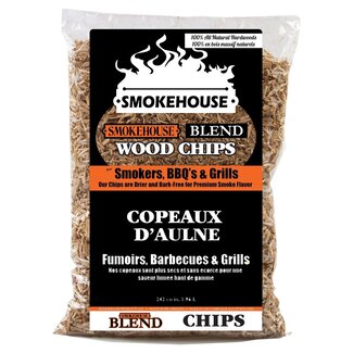 SMOKEHOUSE Smokehouse Blend Wood Chunks Smokers, BBQs & Grills  3.96L