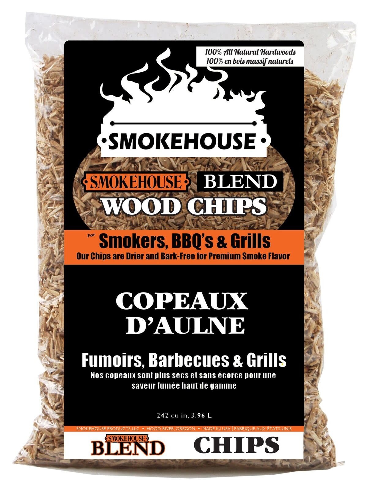 Copeaux de bois D'AULNE de Smokehouse products