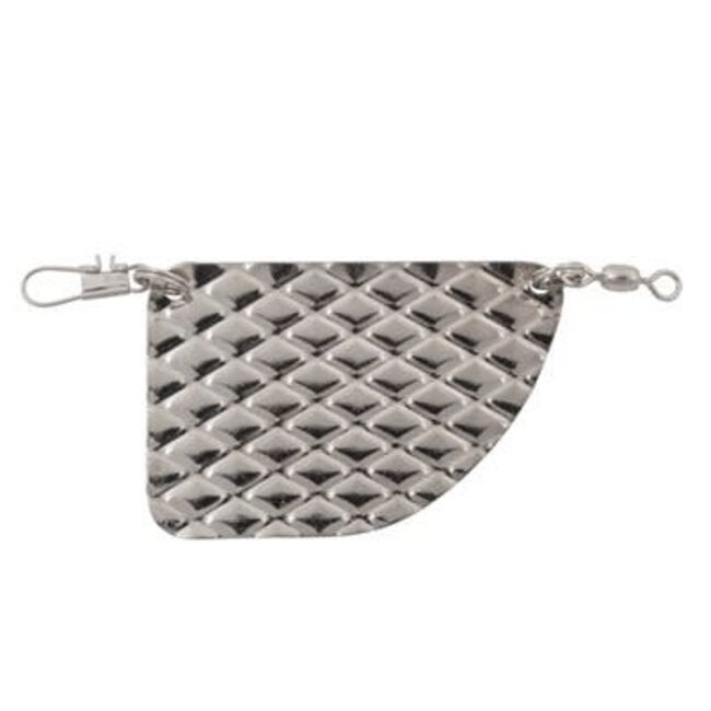 Lucky Strike Rudder Flash 2-1/2" Silver