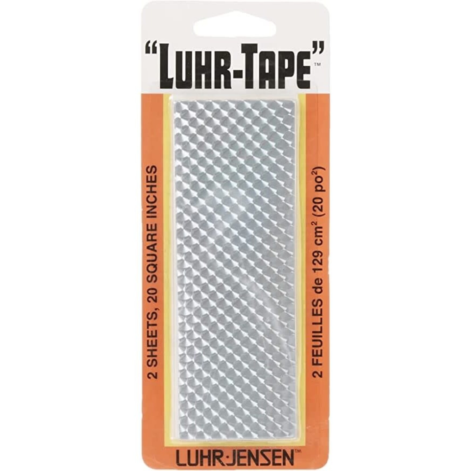 LUHR JENSEN Ruban Luhr-Tape Prism-Lite Silver