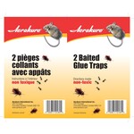 AEROKURE Pièges Collant Souris Et Insectes 2/Pqt