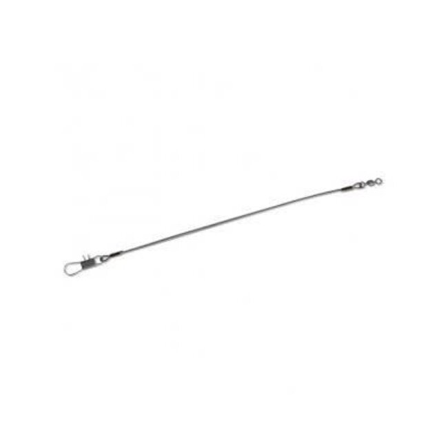 Avançon Dream Fishing En Acier 6" 30Lbs Black 3/Pqt