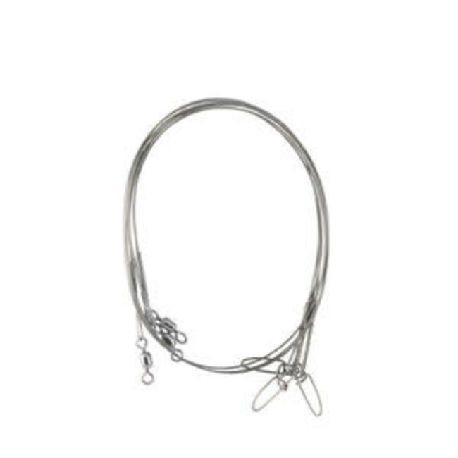 Avançon En Acier Berkley 9" 30Lbs Argent 3/Pqt