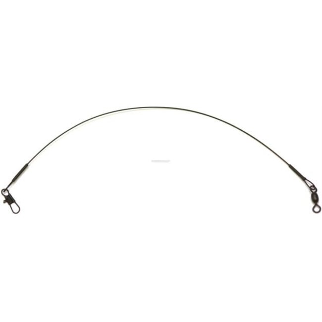 Eagle Craw Steel Leader 12'' 45Lbs Black Coated 3/Pkg