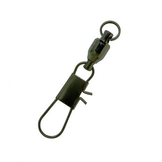 EAGLE CLAW Émérillons Eagle Claw Interlock Snap/Swivel #4 Back 2/Pqt