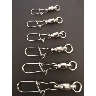 CUILLERES  ARC EN CIEL Rainbow Swivel Ball Bearing No4 Silver 5/Pkg