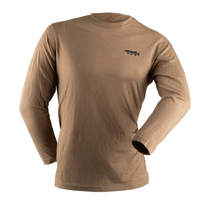 Chandail À Manches Longues Pronature Trio Homme Beige